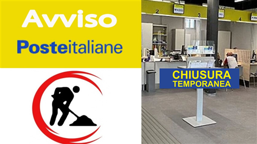 Chiusura Ufficio Postale Moiola