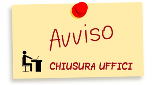 Avviso di chiusura uffici comunali